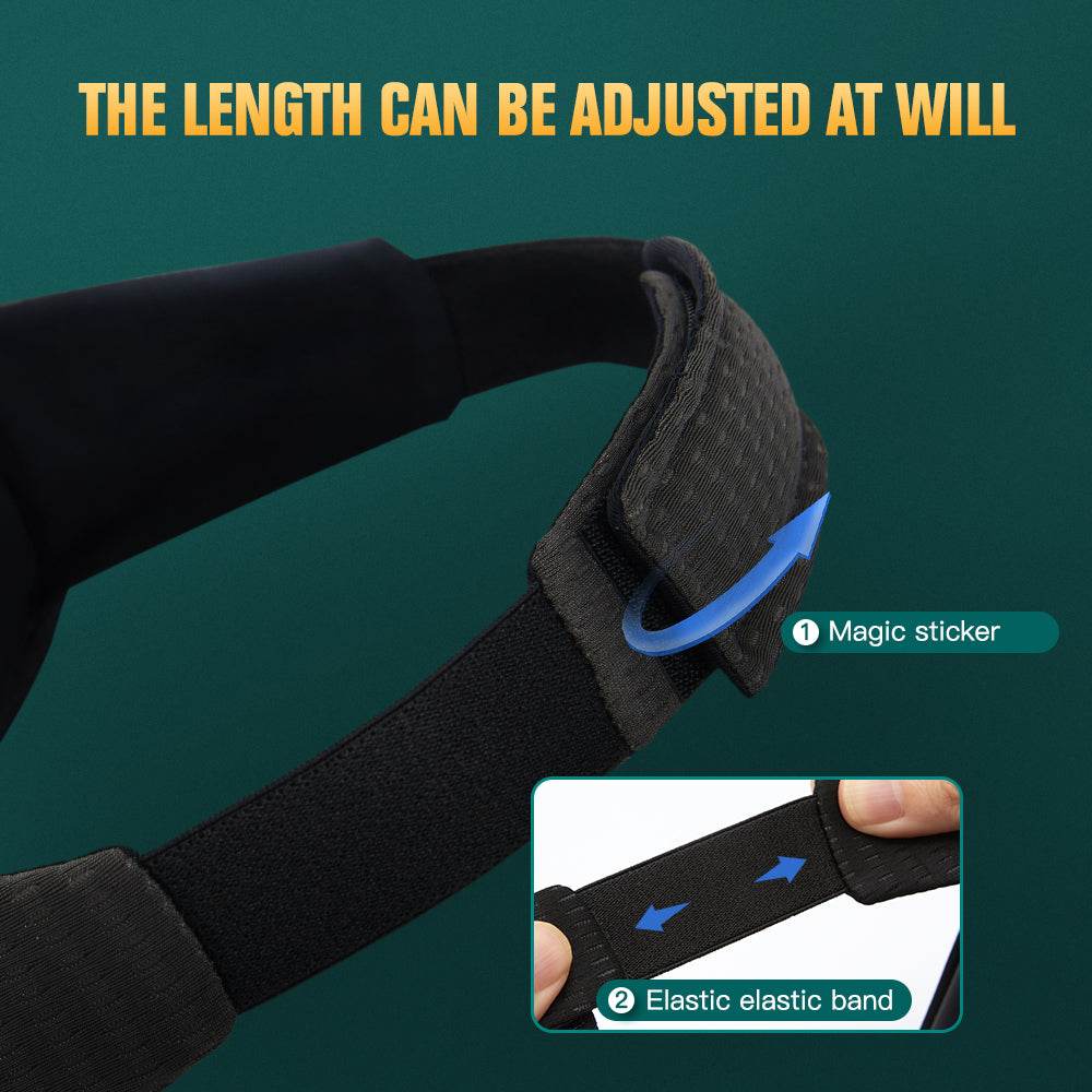 3D Sleep Mask – 100% Light Blocking, Pressure-Free Eye Mask for Travel, Home & Better Sleep - One-Sake.com