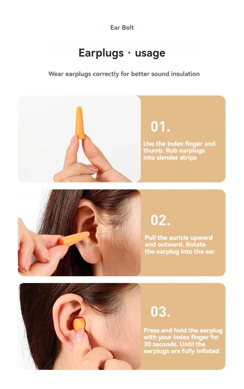 2-in-1 Noise-Reducing Sleep Earplugs with Adjustable Eye Mask – Perfect for Travel, Nap & Sound Insulation - One-Sake.com