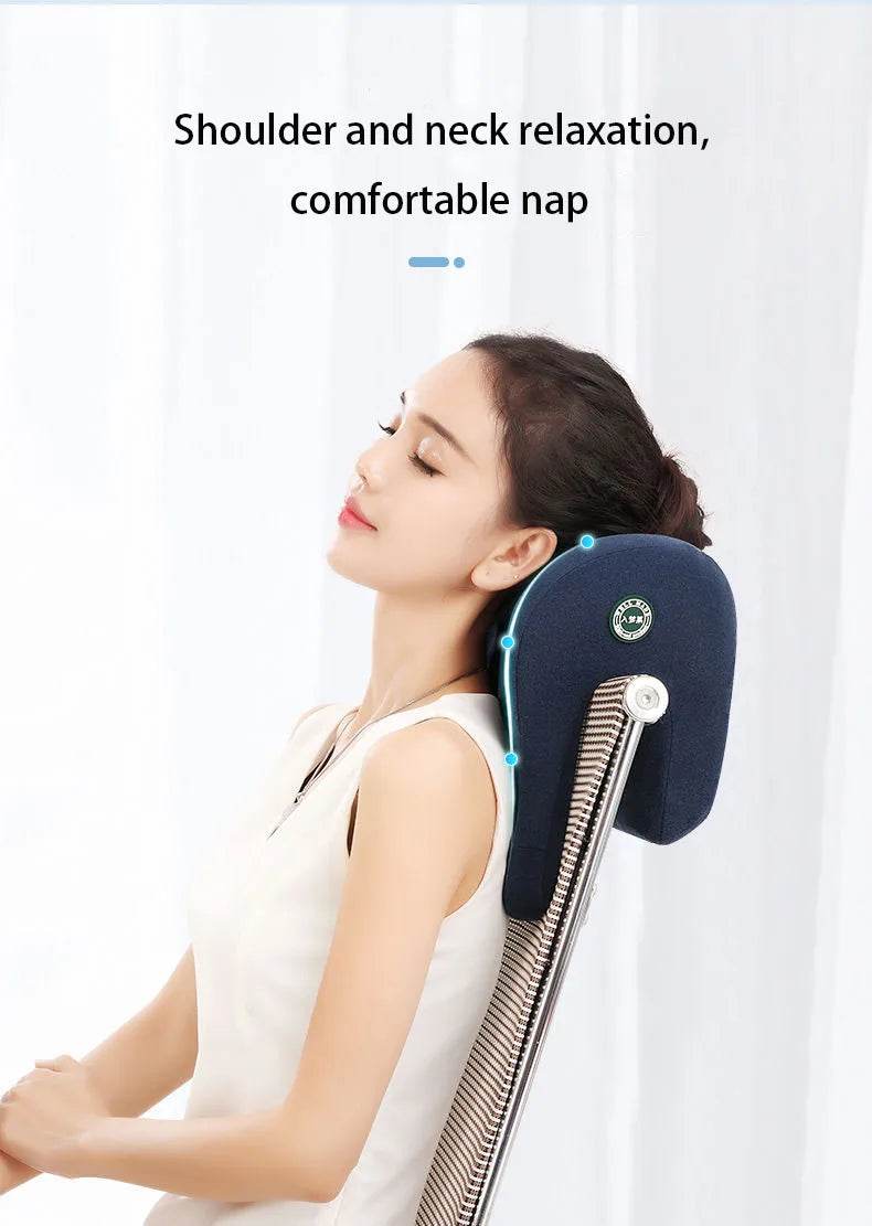 Neck Support Office Rest Lunch Break Orthopedic Student Desk Sleeping Memory Foam Nap Pillow For Travel Headrest - One-Sake.com