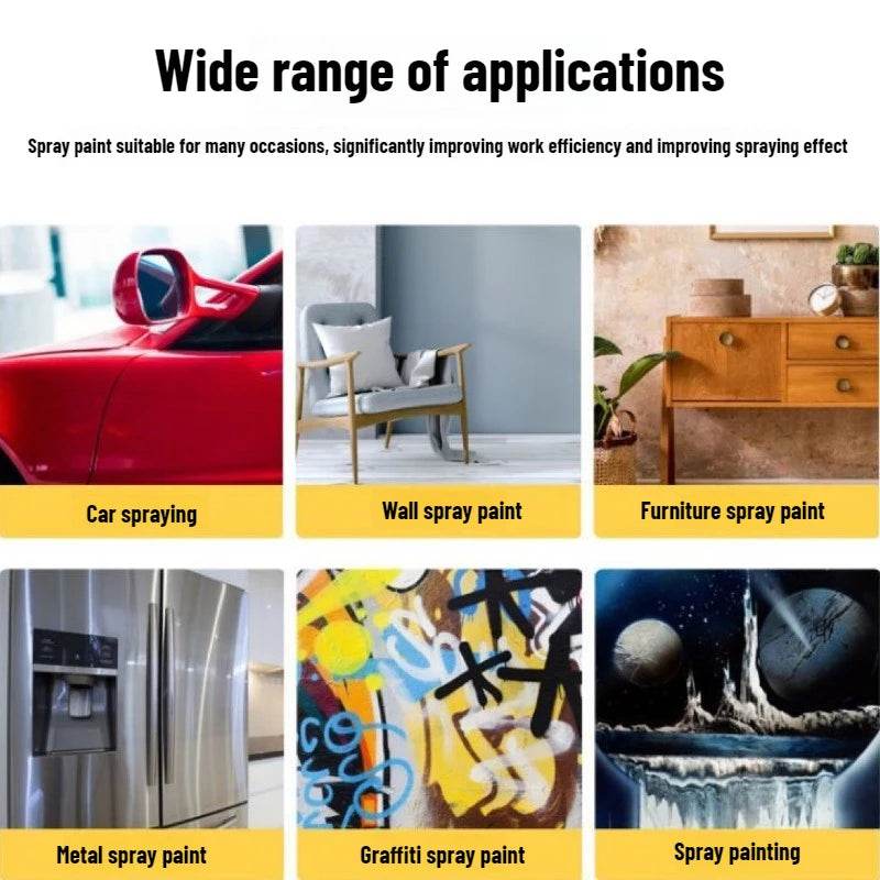 Polishing Paint Spray Gun Adapter – Ergonomic Arthritis-Friendly Trigger Handle for Cars, Motorcycles & DIY Projects (Universal Fit Aerosol Spray Can Tool) - One-Sake.com