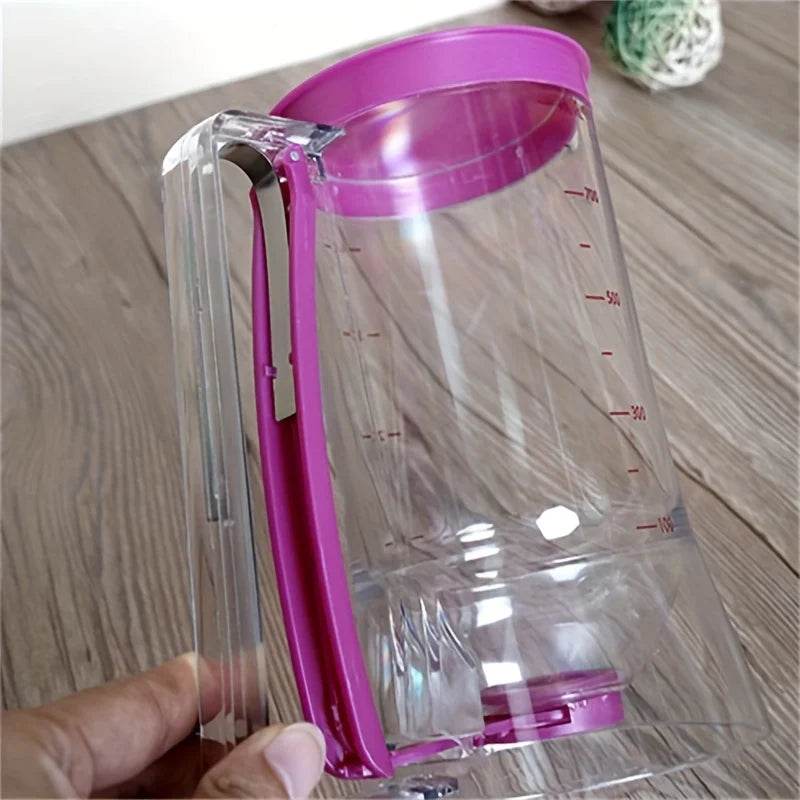 900ml Batter Dispenser – Hand-Held Graduated Funnel for Pancakes, Cupcakes & Cakes - One-Sake.com