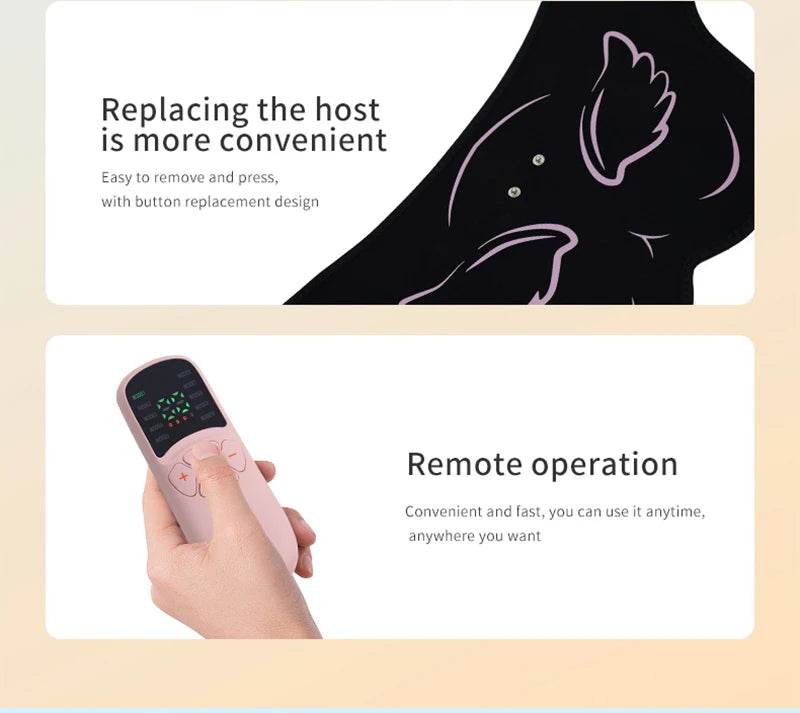 EMS Hip & Buttock Trainer – 10 Modes, 30 Intensity Levels, Remote-Controlled Muscle Stimulator for Butt Lifting & Slimming - One-Sake.com