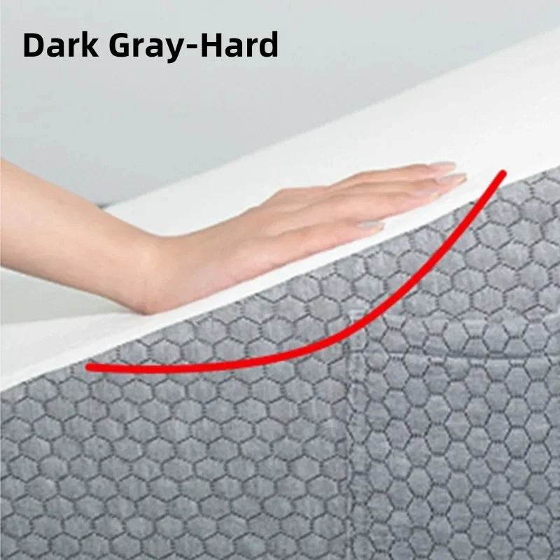 2 Pcs Memory Foam Bed Wedge Pillow/Neck Pillow For Back, Leg, And Knee - Triangle Pillow With Removable Cover - One-Sake.com