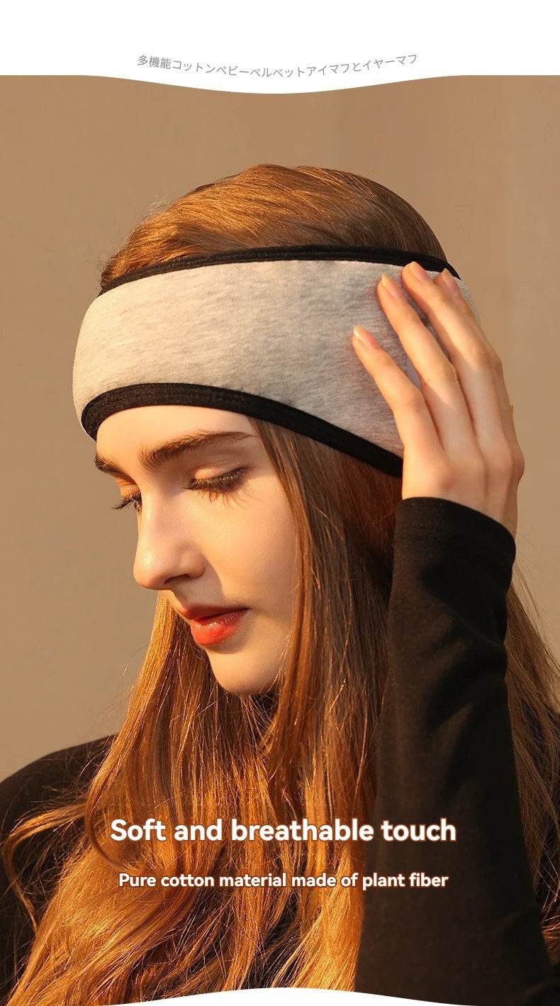 2-in-1 Noise-Reducing Sleep Earplugs with Adjustable Eye Mask – Perfect for Travel, Nap & Sound Insulation - One-Sake.com