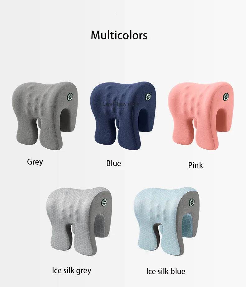 Neck Support Office Rest Lunch Break Orthopedic Student Desk Sleeping Memory Foam Nap Pillow For Travel Headrest - One-Sake.com