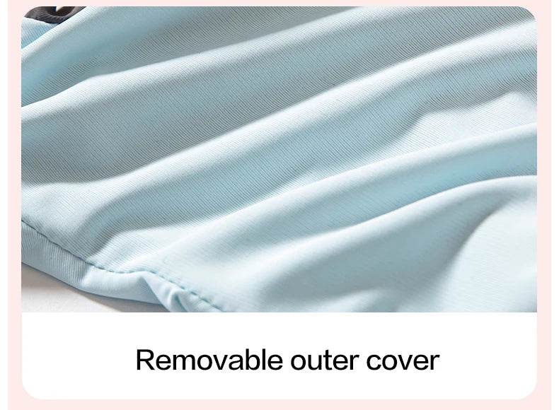 Travel Neck Pillow Memory Foam U-shaped Pillow Snail Style Travel Neck Support Portable Adjustable Soft Noon Break Sleep Pillows - One-Sake.com