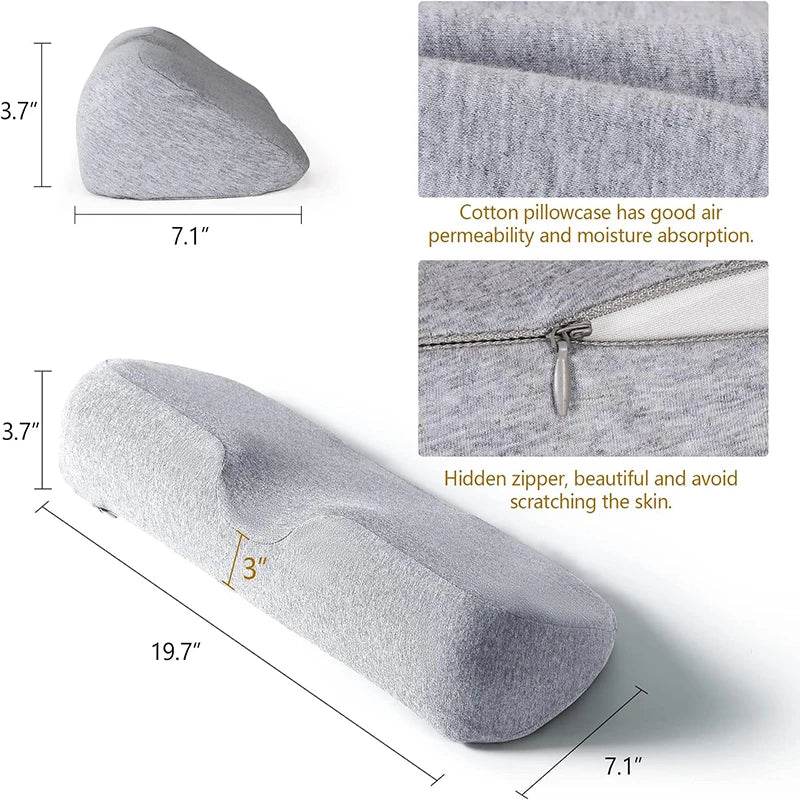 Cervical Pillow, Memory Foam Contour Pillow, Bed Pillows for Side Sleeper Ergonomic Orthopedic Sleeping Pillow, Neck Pillow - One-Sake.com