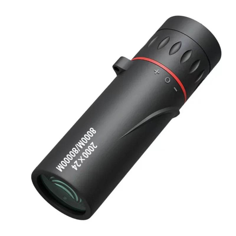 2000x25 HD Monocular Telescope with Mobile Phone Holder – Compact, High-Power Zoom for Camping, Hunting, Birdwatching & Travel | Free Shipping - One-Sake.com