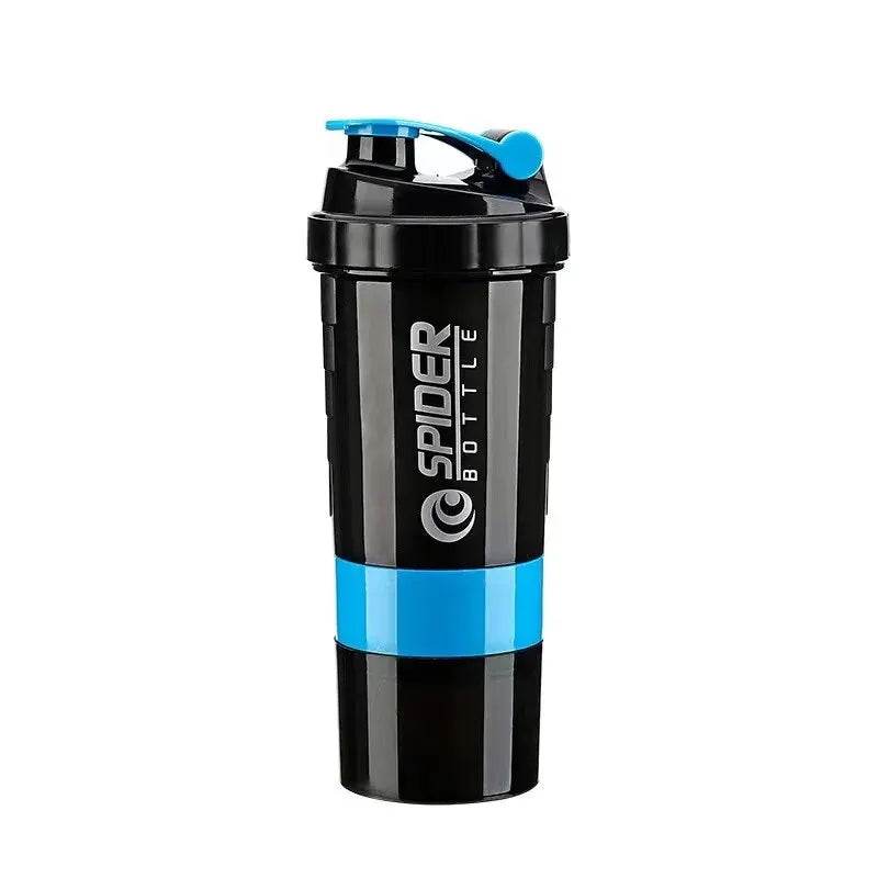 3-Layer Protein Shaker Bottle – Leak-Proof, BPA-Free, All-in-One Shaker for Gym, Fitness & Hydration - One-Sake.com