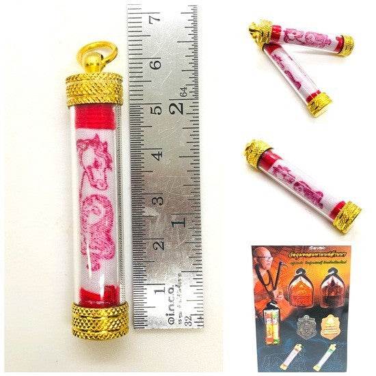 Yant Mahasaneh Wealth Amulet by Kruba Tao: Ultimate Charm & Fortune Magnet The Most Powerful Amulet for Irresistible Charm, Wealth, and Success - One-Sake.com