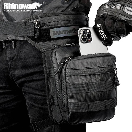 3L Motorcycle Waist Bag - Multi-Functional Leg & Hip Bum Bag for Travel, Cell Phone Storage & Outdoor Adventures - One-Sake.com