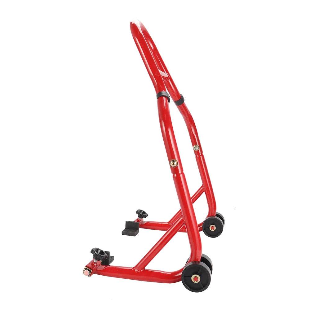 Universal Motorcycle Rear Wheel Stand - Durable Black Auto Wheel Support Frame for Harley, Suzuki & All Bikes, Tire Repair Tool - One-Sake.com