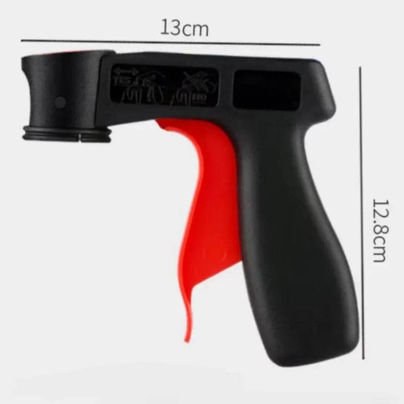 Polishing Paint Spray Gun Adapter – Ergonomic Arthritis-Friendly Trigger Handle for Cars, Motorcycles &amp; DIY Projects (Universal Fit Aerosol Spray Can Tool) - One-Sake.com