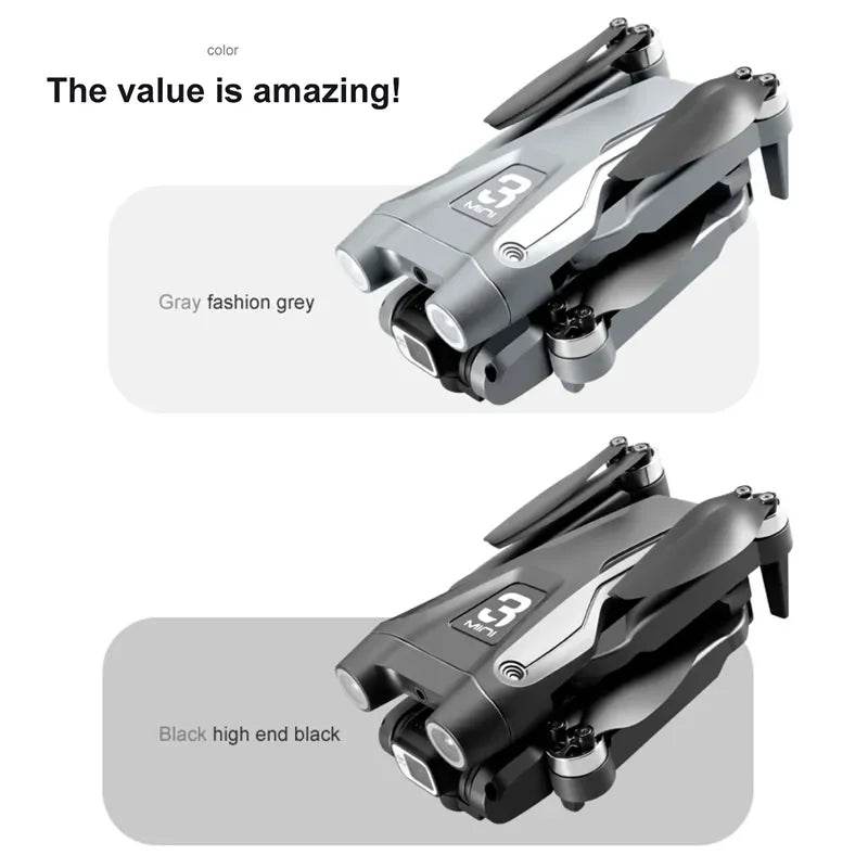 Z908 Pro Max GPS Drone – 8K HD Dual Camera Brushless Quadcopter with Optical Flow, 9000M RC Range &amp; Foldable Design [Smart Flight Modes | Long-Range RC Drone | Obstacle Avoidance Technology] - One-Sake.com