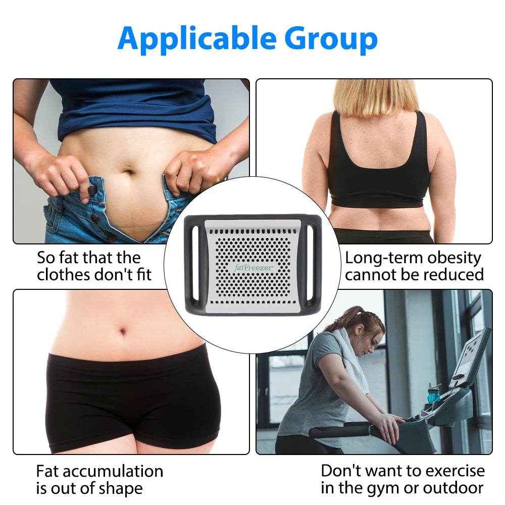 Portable Mini Cryotherapy Fat Freeze Device – Anti-Cellulite, Belly Fat Remover, Body Slimming Cool Machine for Home Use! - One-Sake.com