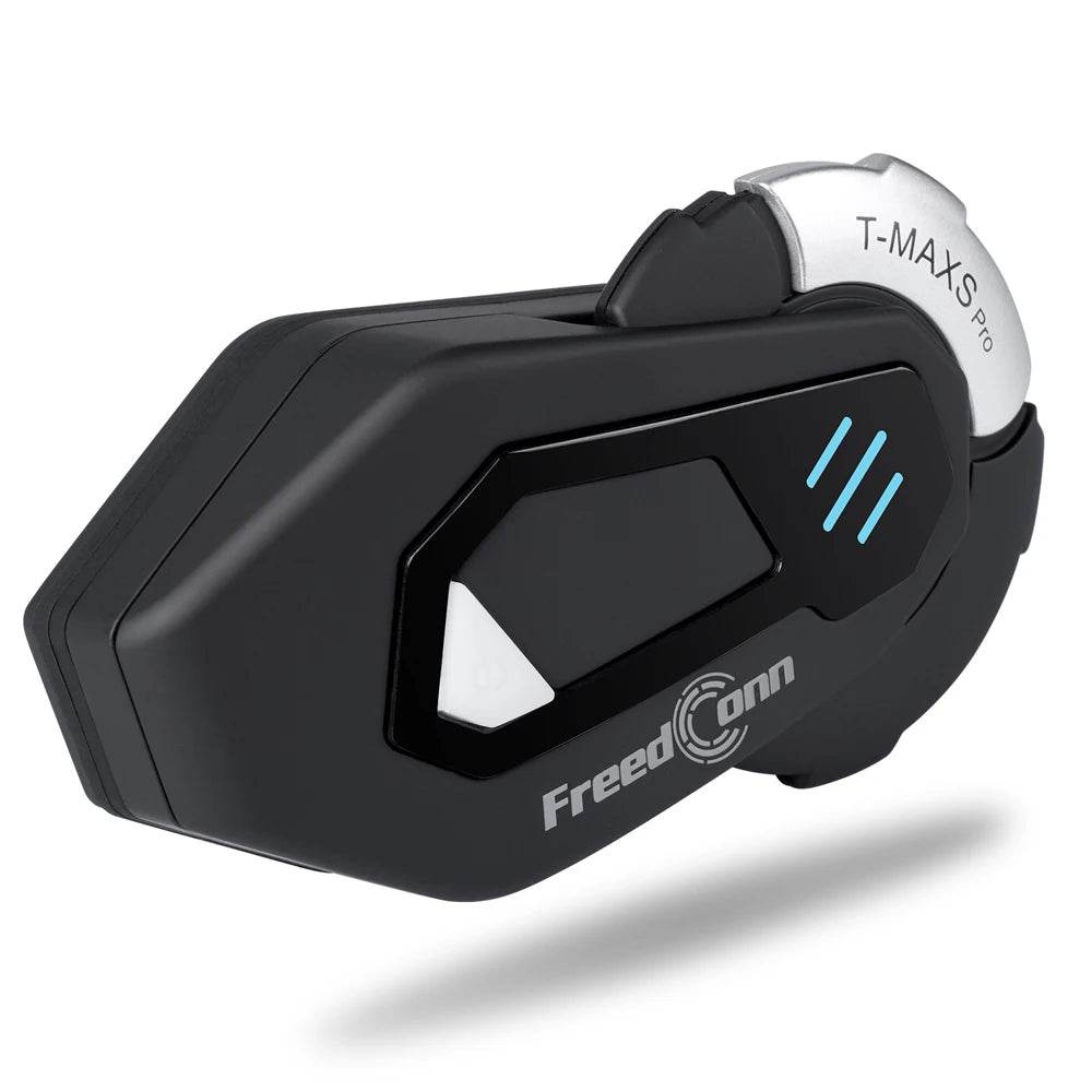 FreedConn Bluetooth Motorcycle Helmet Headset - Waterproof Intercom with Music & FM, Ultimate Riding Companion - One-Sake.com