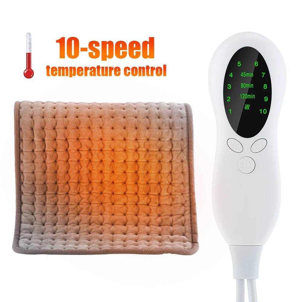 Electric Heating Pad Warmer Blanket Mat Heated Cushion Heated Pads for Waist Back Abdome Leg Shoulder Hand Body Warm Mat US Plug - One-Sake.com