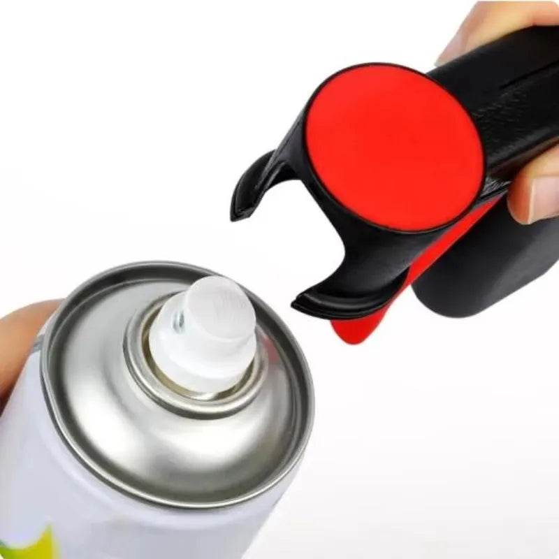 Polishing Paint Spray Gun Adapter – Ergonomic Arthritis-Friendly Trigger Handle for Cars, Motorcycles &amp; DIY Projects (Universal Fit Aerosol Spray Can Tool) - One-Sake.com