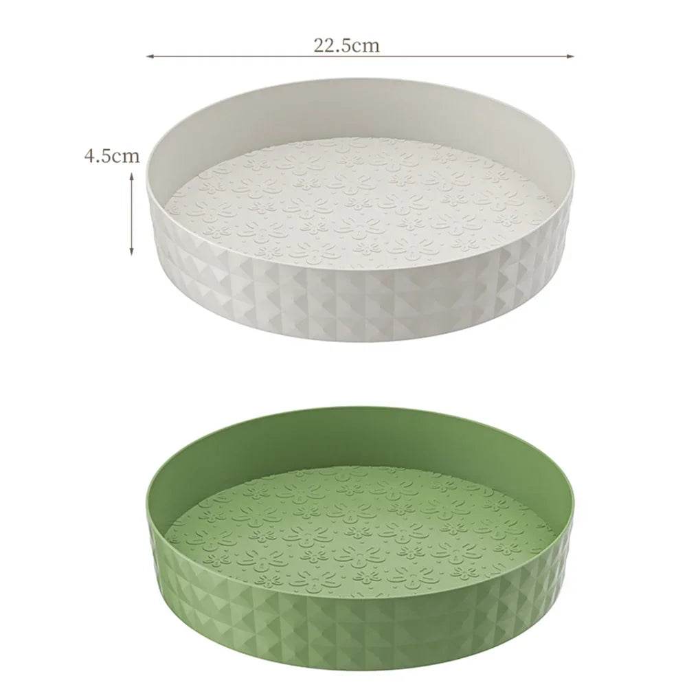 360° Rotating Seasoning Rack – Non-Slip Kitchen Spice Organizer & Multi-Purpose Storage Tray - One-Sake.com