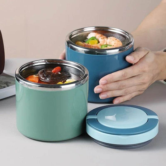630ml/1000ml Thermal Food Container – Leak-Proof, Insulated Lunch Jar Keeps Meals Hot for 6-12 Hours - One-Sake.com