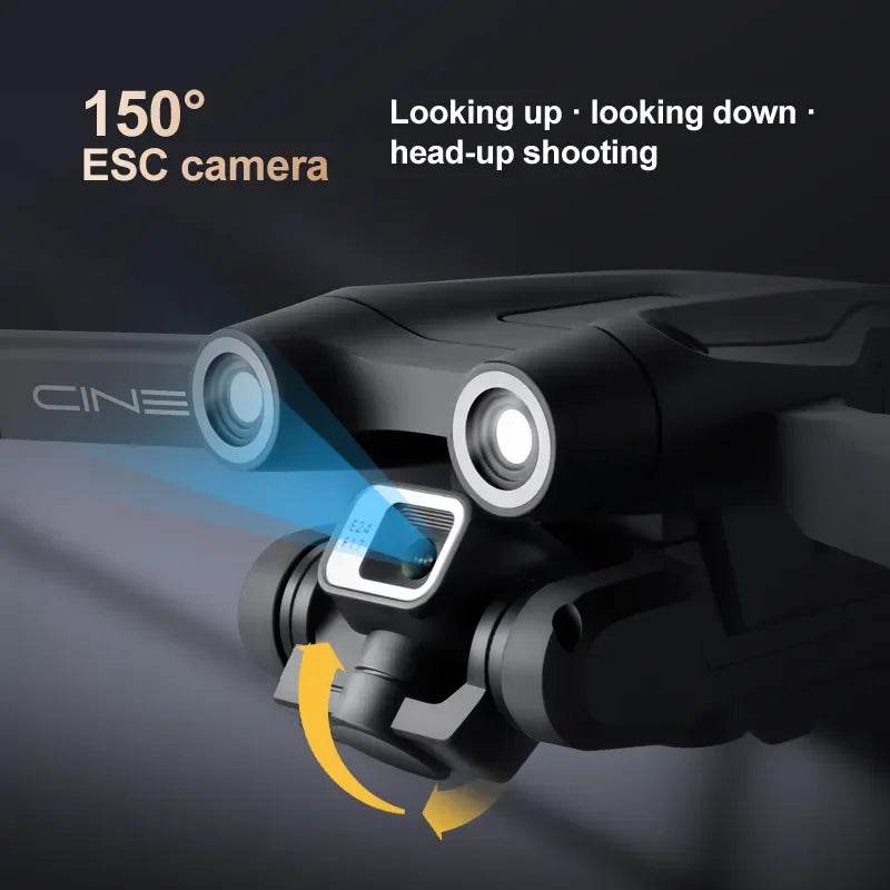 Z908 Pro Max GPS Drone – 8K HD Dual Camera Brushless Quadcopter with Optical Flow, 9000M RC Range &amp; Foldable Design [Smart Flight Modes | Long-Range RC Drone | Obstacle Avoidance Technology] - One-Sake.com