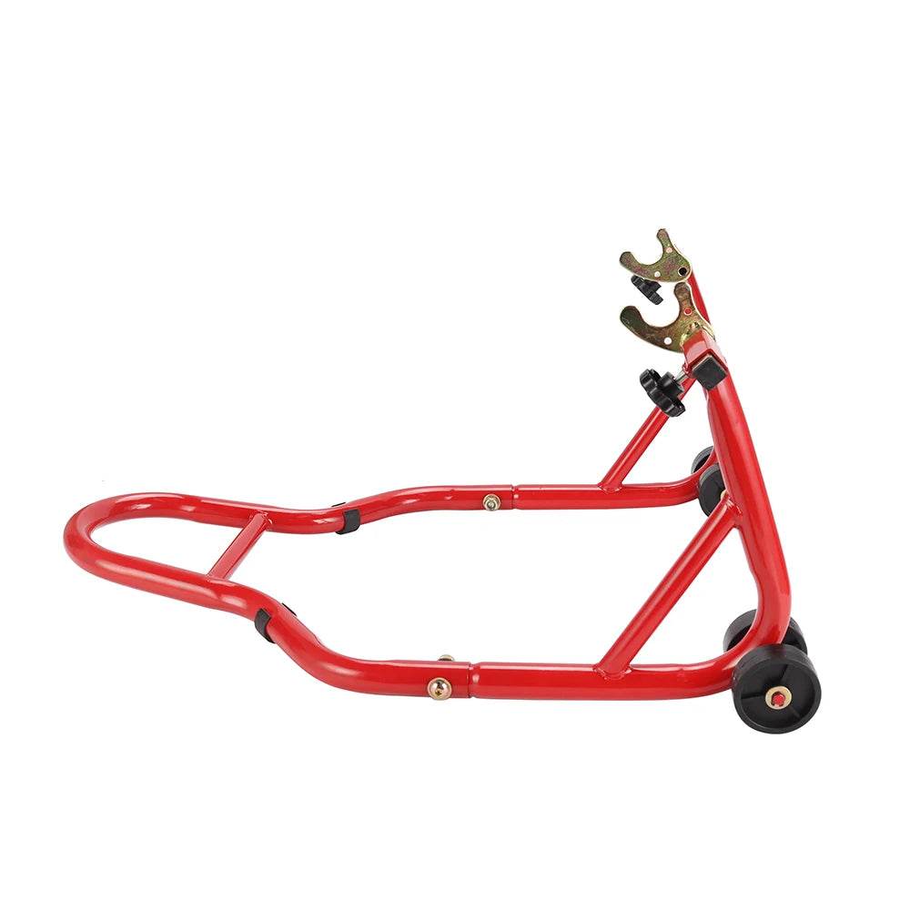 Universal Motorcycle Rear Wheel Stand - Durable Black Auto Wheel Support Frame for Harley, Suzuki & All Bikes, Tire Repair Tool - One-Sake.com