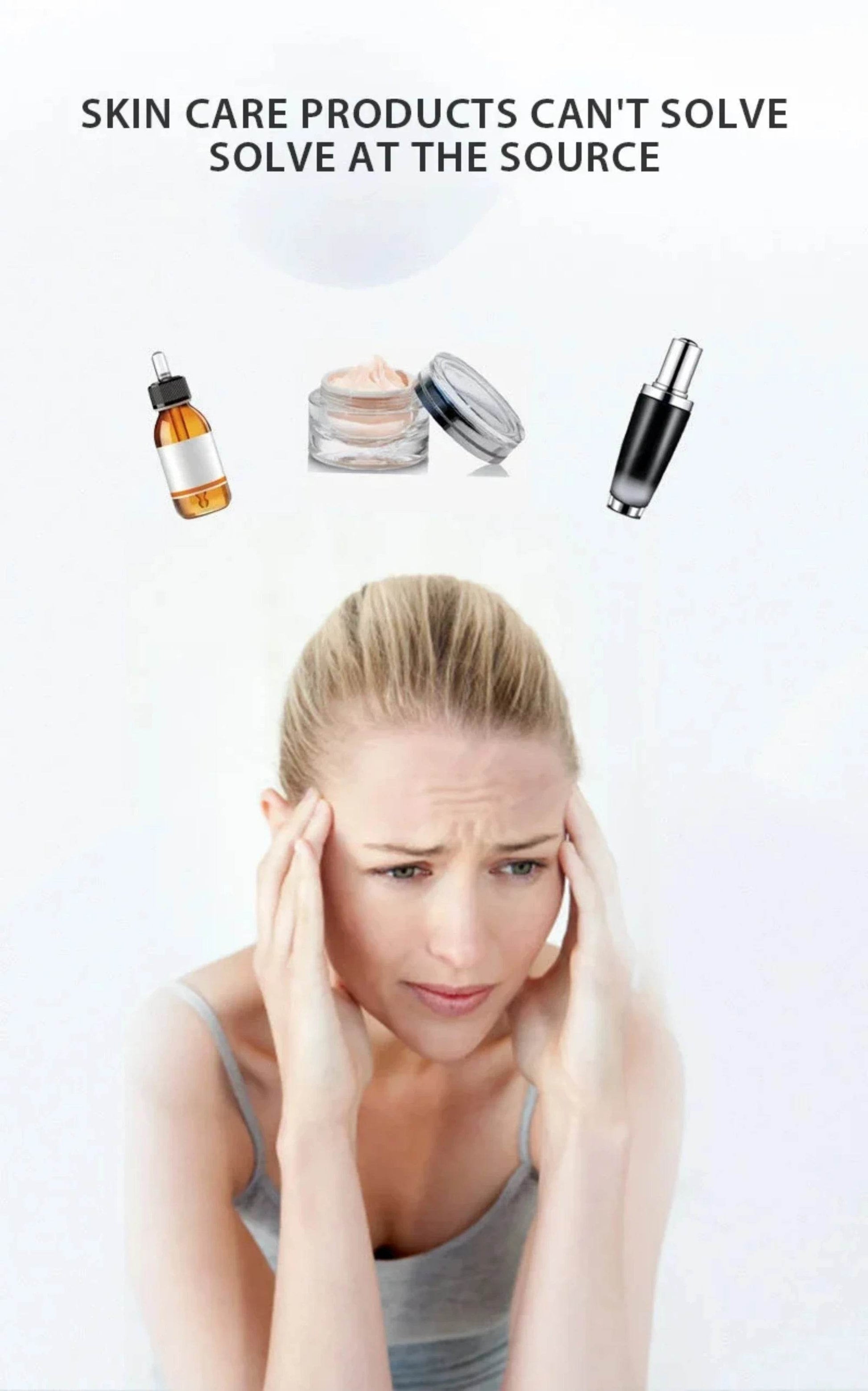 Memory Foam Face Relaxed Wrinkle Prevention Anti Aging Anti Wrinkle Beauty Bed Pillow - One-Sake.com
