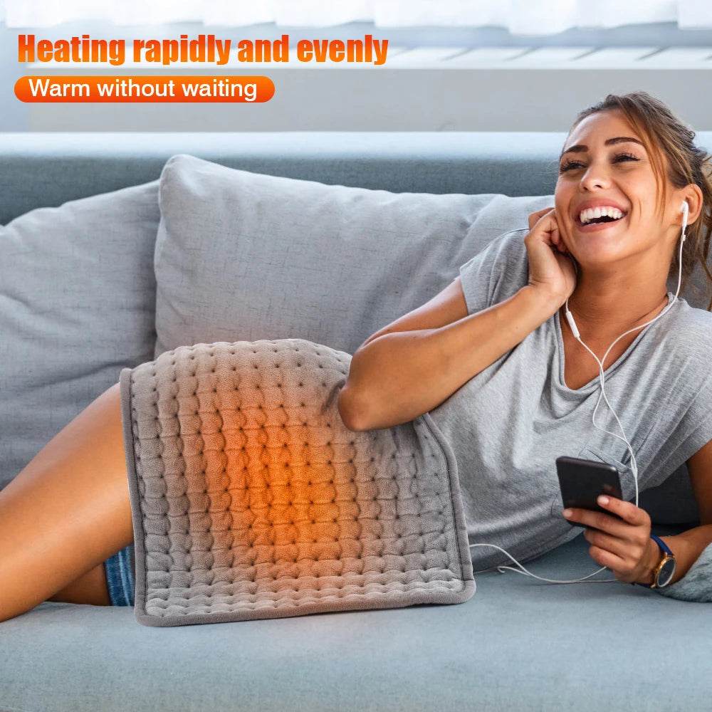 Electric Heating Pad Warmer Blanket Mat Heated Cushion Heated Pads for Waist Back Abdome Leg Shoulder Hand Body Warm Mat US Plug - One-Sake.com