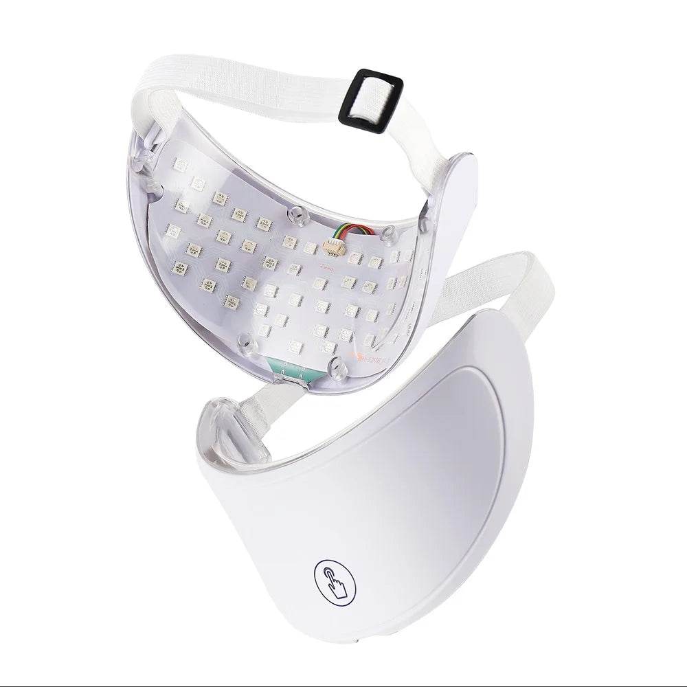 7 Colors Photon Facial LED Mask Red Light Therapy Anti Aging Face Neck Beauty Mask Relaxation Treatment Anti-Wrinkle Skin Care - One-Sake.com