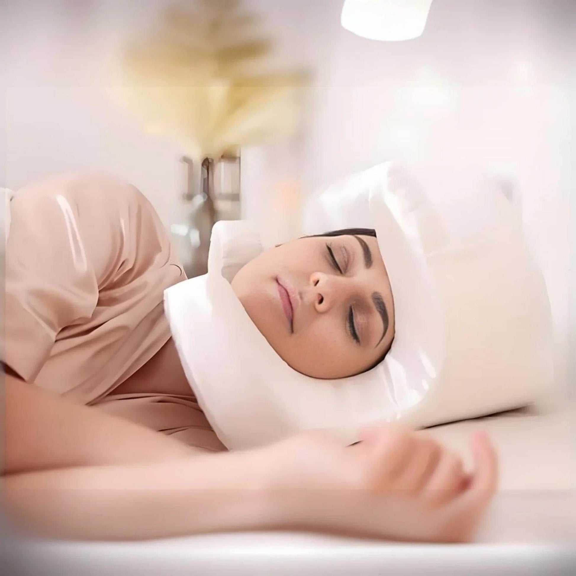 Memory Foam Face Relaxed Wrinkle Prevention Anti Aging Anti Wrinkle Beauty Bed Pillow - One-Sake.com
