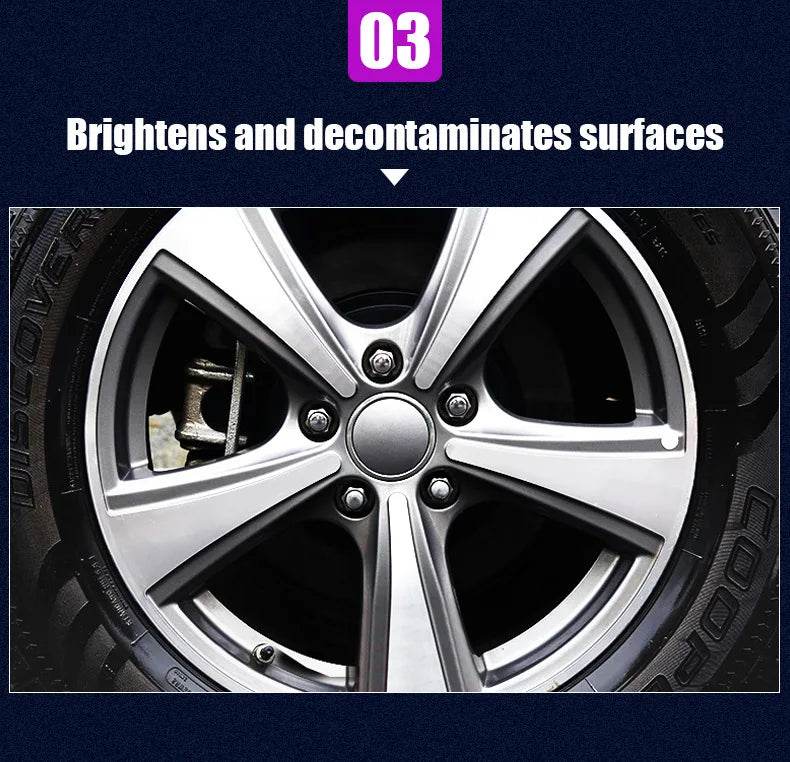 Iron Rust &amp; Brake Dust Remover Spray – 50ml/100ml Auto Detailing Chemical for Wheels, Rims &amp; Car Paint (JB-XPCS 18 Series) - One-Sake.com