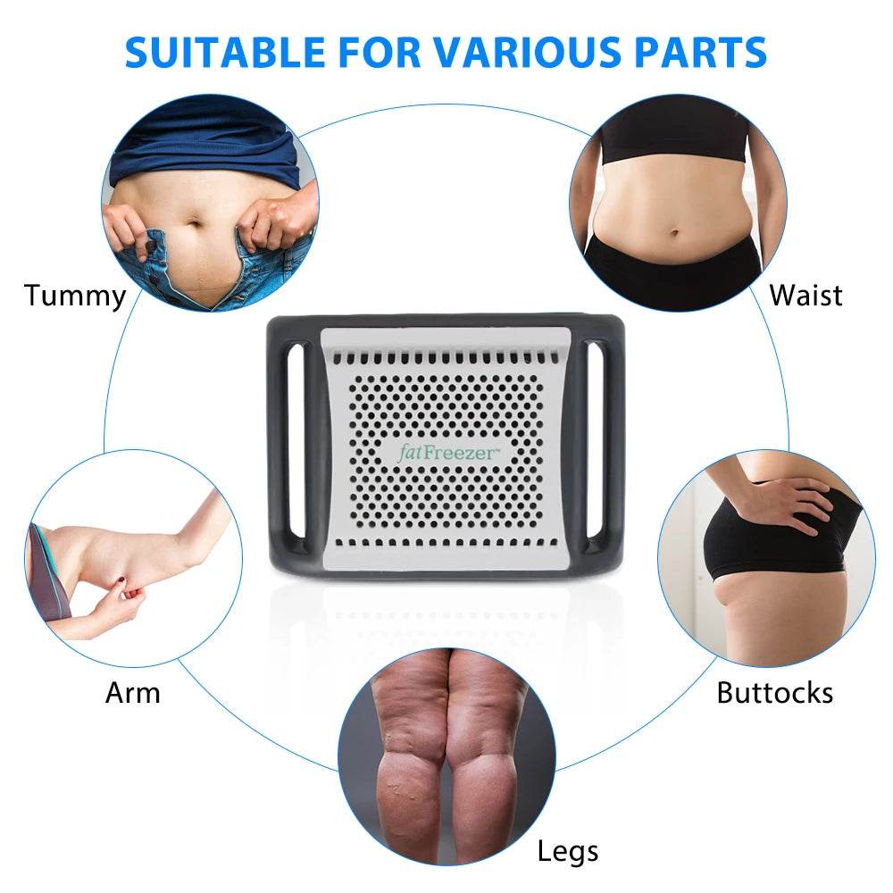 Portable Mini Cryotherapy Fat Freeze Device – Anti-Cellulite, Belly Fat Remover, Body Slimming Cool Machine for Home Use! - One-Sake.com