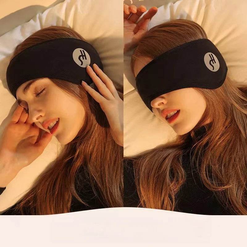 2-in-1 Noise-Reducing Sleep Earplugs with Adjustable Eye Mask – Perfect for Travel, Nap & Sound Insulation - One-Sake.com