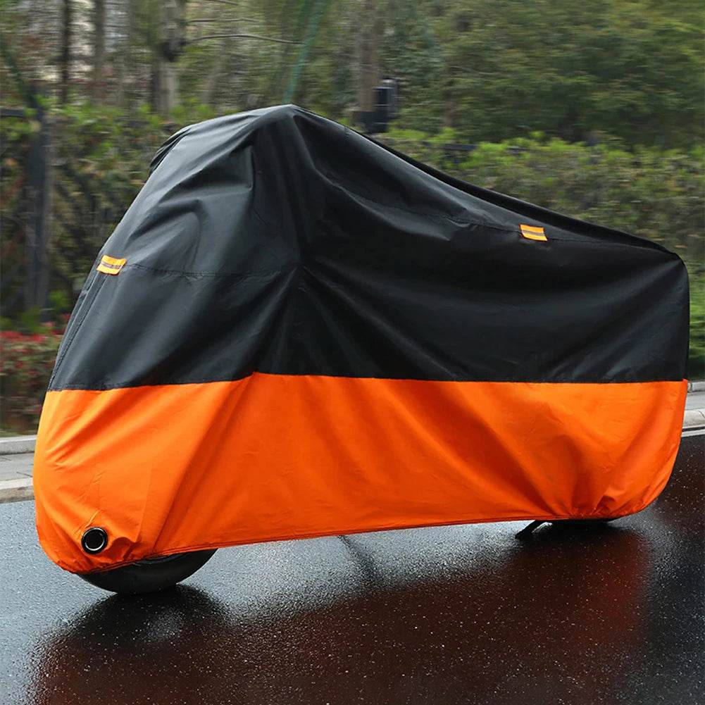190T All-Season Motorcycle Cover - UV, Rain &amp; Dust Protection - One-Sake.com