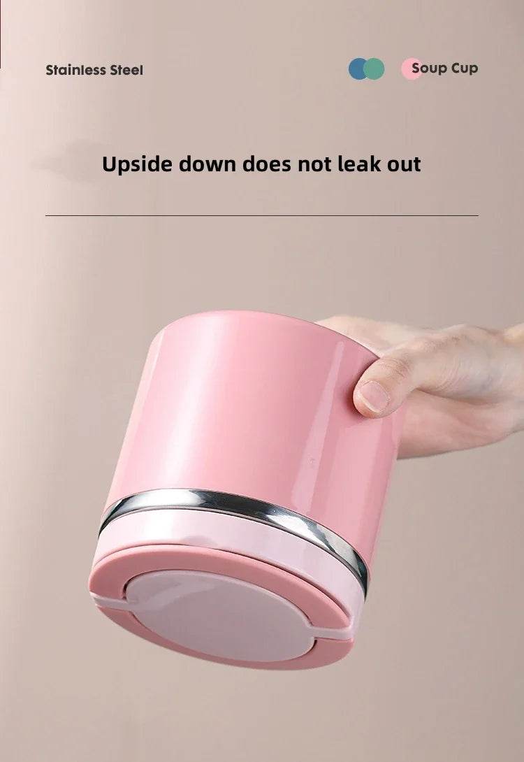 630ml/1000ml Thermal Food Container – Leak-Proof, Insulated Lunch Jar Keeps Meals Hot for 6-12 Hours - One-Sake.com