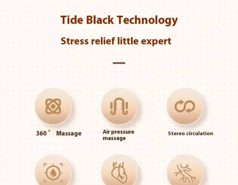 Air Pressure Leg Massager Foot Massage Boots Kneading Squeeze Deep Relaxation Calf With Remote Control - One-Sake.com