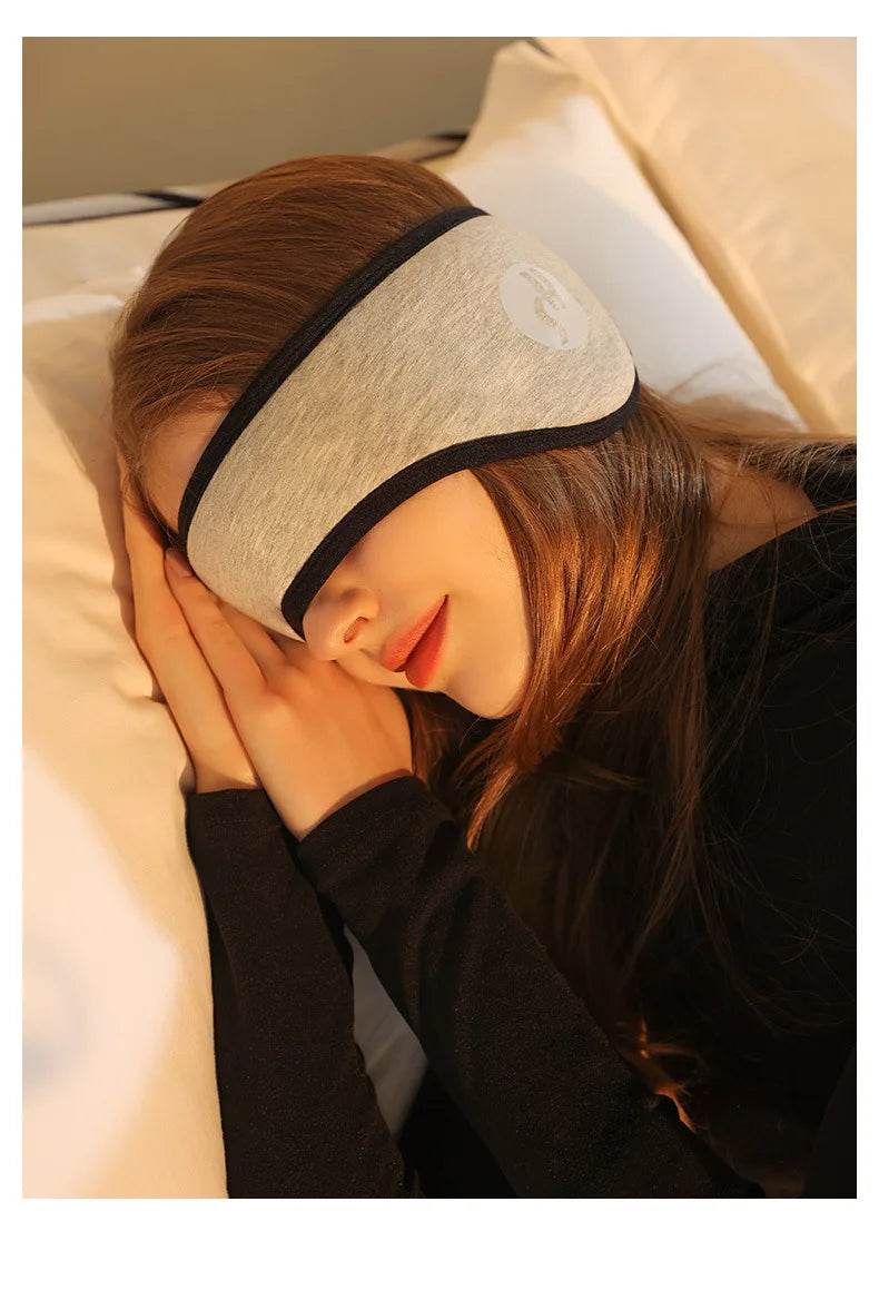 2-in-1 Noise-Reducing Sleep Earplugs with Adjustable Eye Mask – Perfect for Travel, Nap & Sound Insulation - One-Sake.com