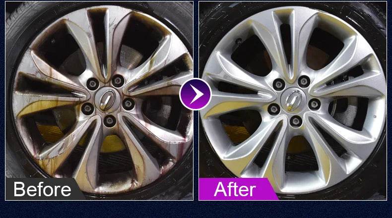 Iron Rust &amp; Brake Dust Remover Spray – 50ml/100ml Auto Detailing Chemical for Wheels, Rims &amp; Car Paint (JB-XPCS 18 Series) - One-Sake.com
