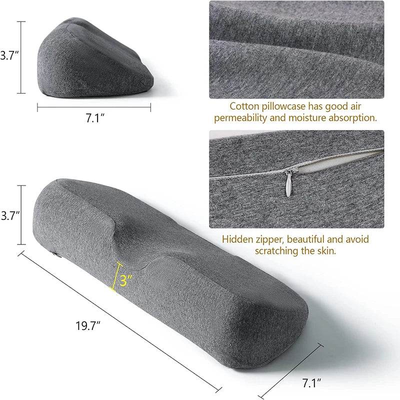 Cervical Pillow, Memory Foam Contour Pillow, Bed Pillows for Side Sleeper Ergonomic Orthopedic Sleeping Pillow, Neck Pillow - One-Sake.com