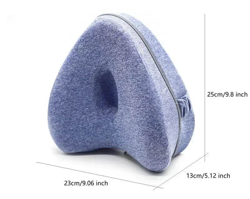 Memory Cotton Leg Pillow Sleeping Orthopedic Sciatica Back Hip Joint For Pain Relief Thigh Leg Pad Cushion Home Foam Pillow - One-Sake.com