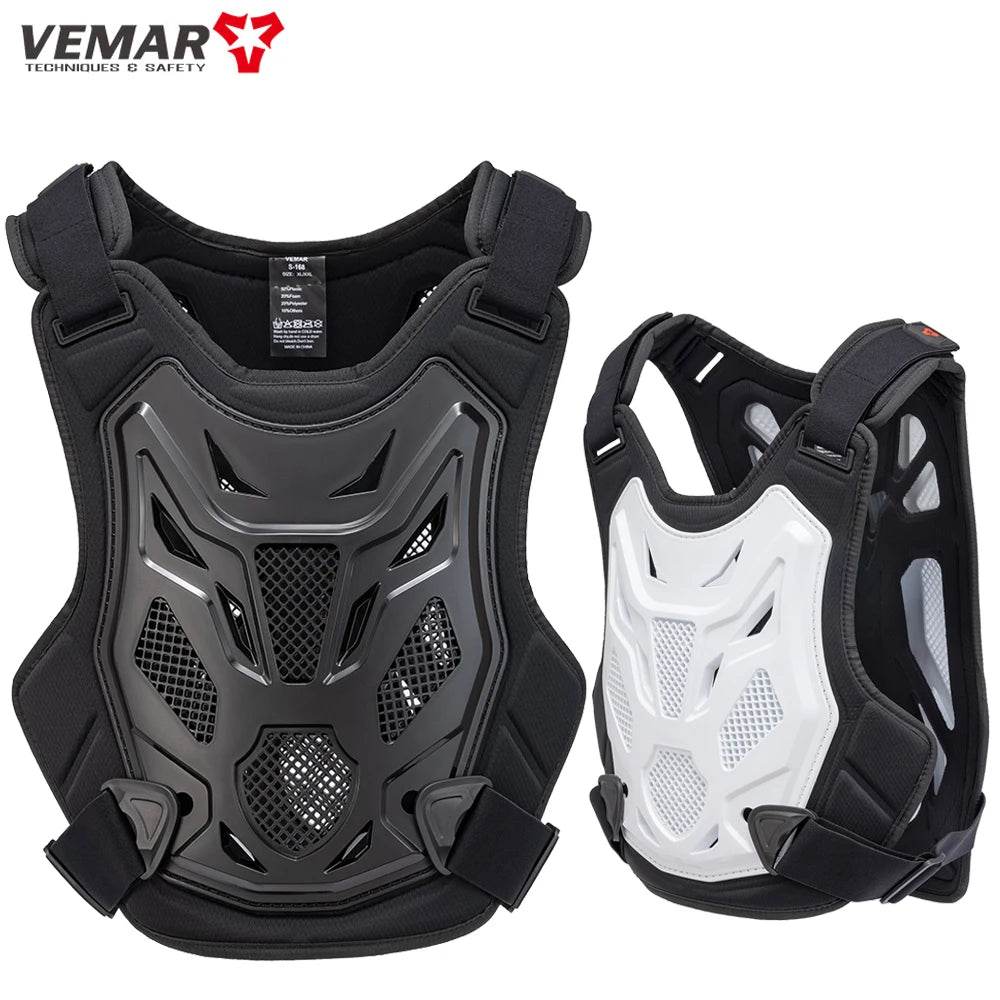 All-Season Motocross Armor Vest - Motorcycle Chest & Back Protector for Men & Women, DH/MTB/MX Body Protection Gear - One-Sake.com