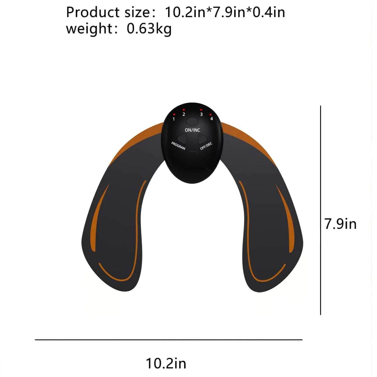 EMS Smart Buttocks Massager – Butt Lifting & Toning Device for Home Fitness - One-Sake.com
