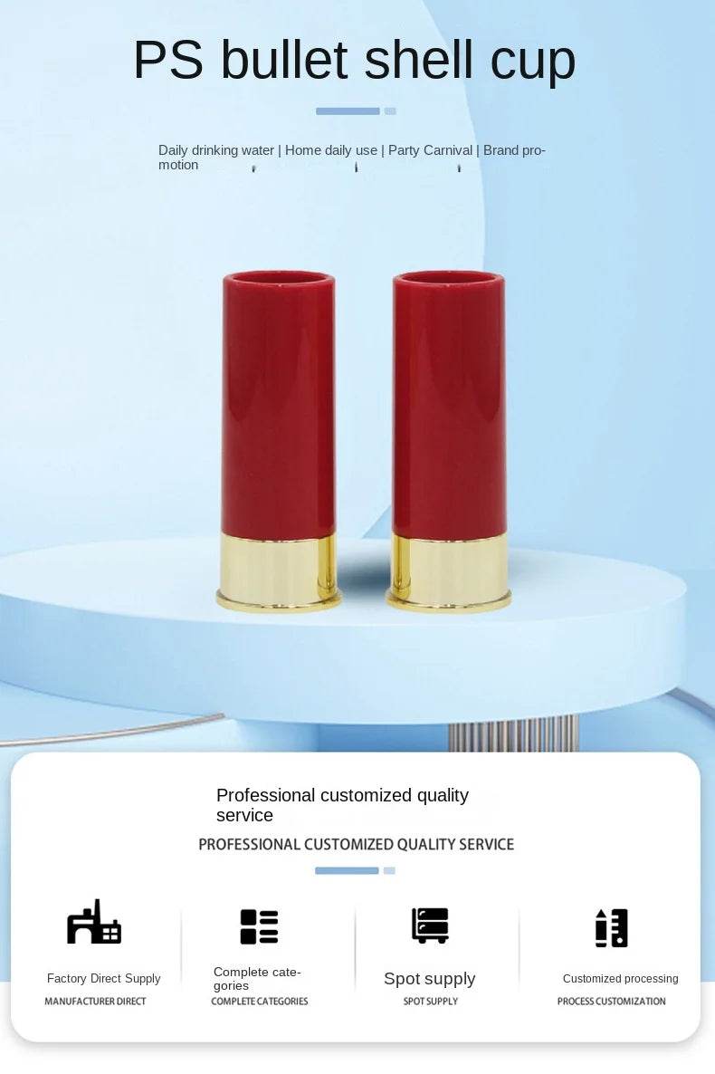 4Pcs Shotgun Shell Shot Glasses – Unique Hunting-Themed Drinking Cups, Perfect Gift for Men - One-Sake.com