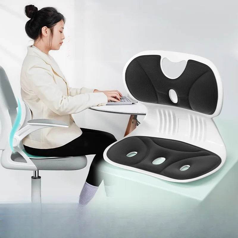 Waist Pad Office Memory Sponge Breathable Long Sitting Without Tiring Home/Outdoor Back Posture Correction Pad - One-Sake.com