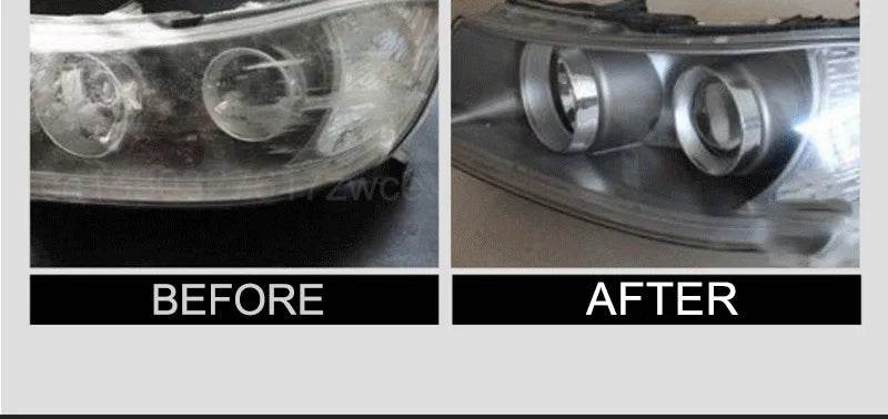 Car Headlight Restoration Polishing Kit – Oxidation Remover Paste for Yellowed, Foggy, or Scratched Headlights [Scratch Repair Paste for Improved Night Visibility &amp; Vehicle Maintenance] - One-Sake.com