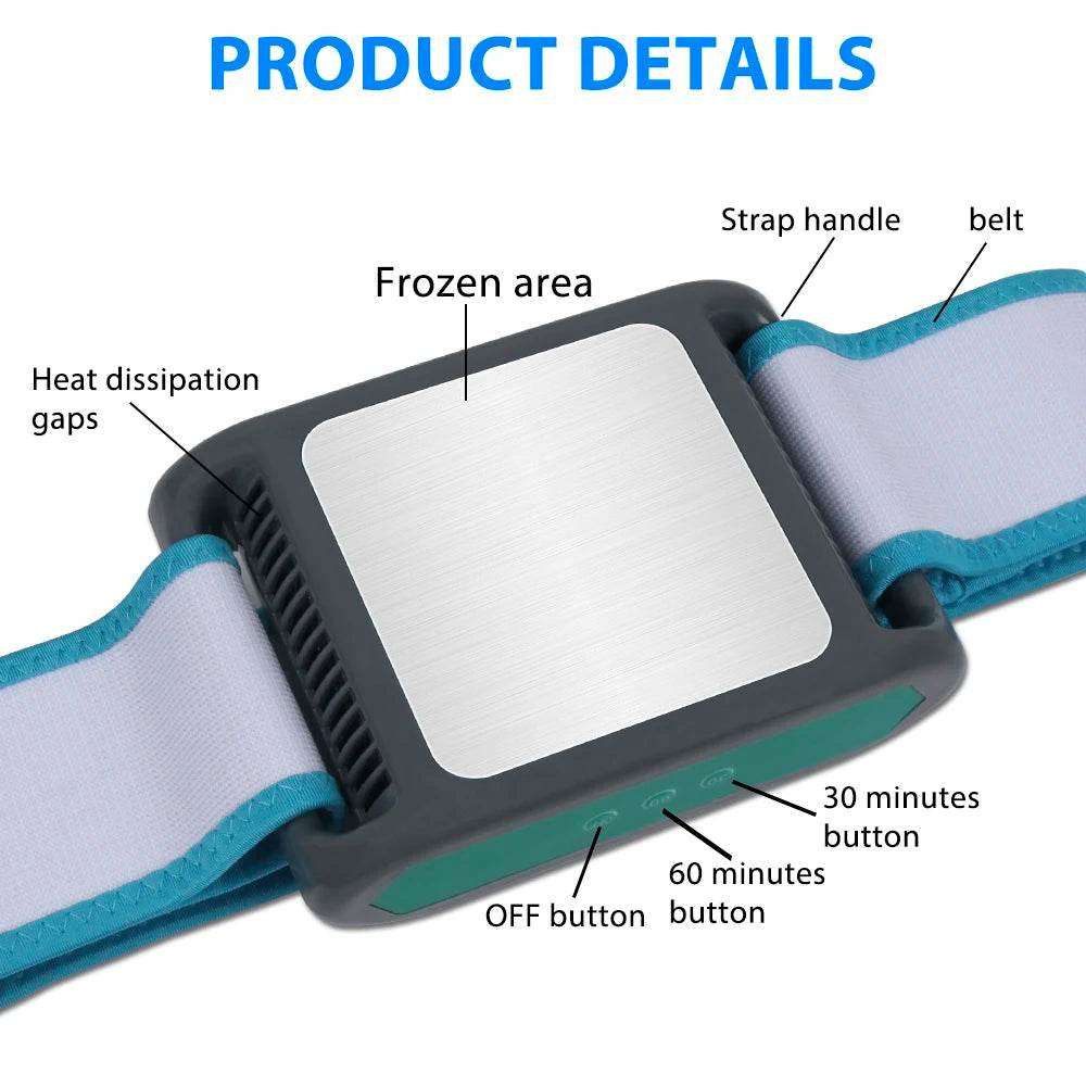 Portable Mini Cryotherapy Fat Freeze Device – Anti-Cellulite, Belly Fat Remover, Body Slimming Cool Machine for Home Use! - One-Sake.com