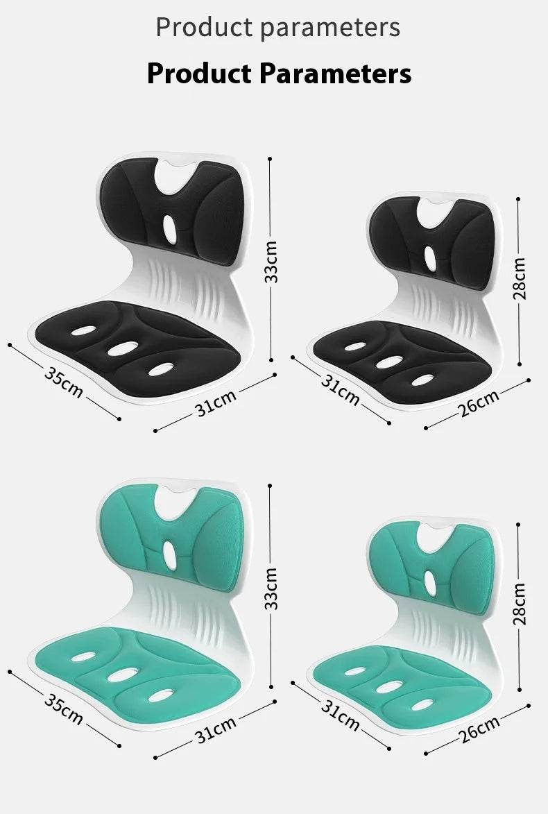 Waist Pad Office Memory Sponge Breathable Long Sitting Without Tiring Home/Outdoor Back Posture Correction Pad - One-Sake.com