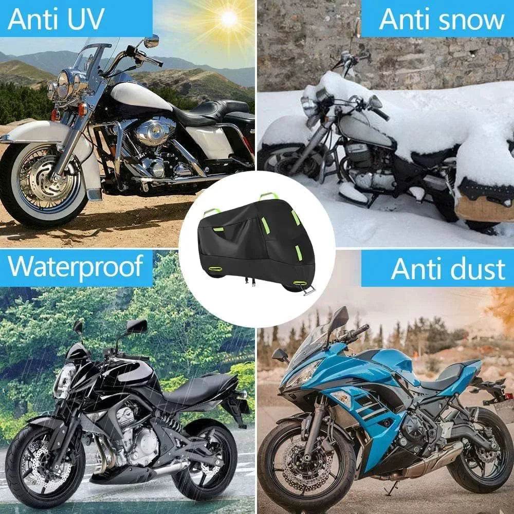 Universal Waterproof Motorcycle Cover - Ultimate Protection for Your Scooter - One-Sake.com