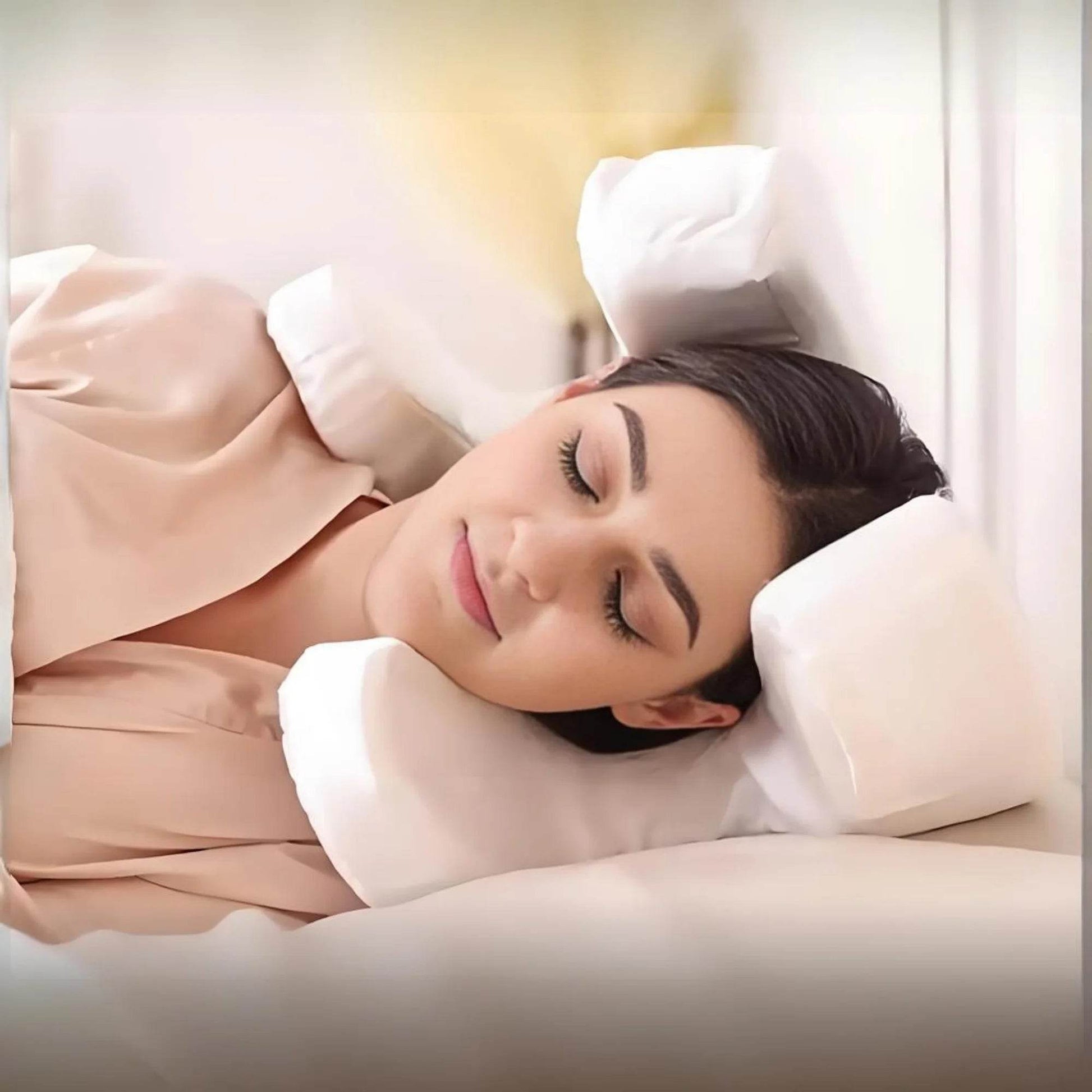 Memory Foam Face Relaxed Wrinkle Prevention Anti Aging Anti Wrinkle Beauty Bed Pillow - One-Sake.com