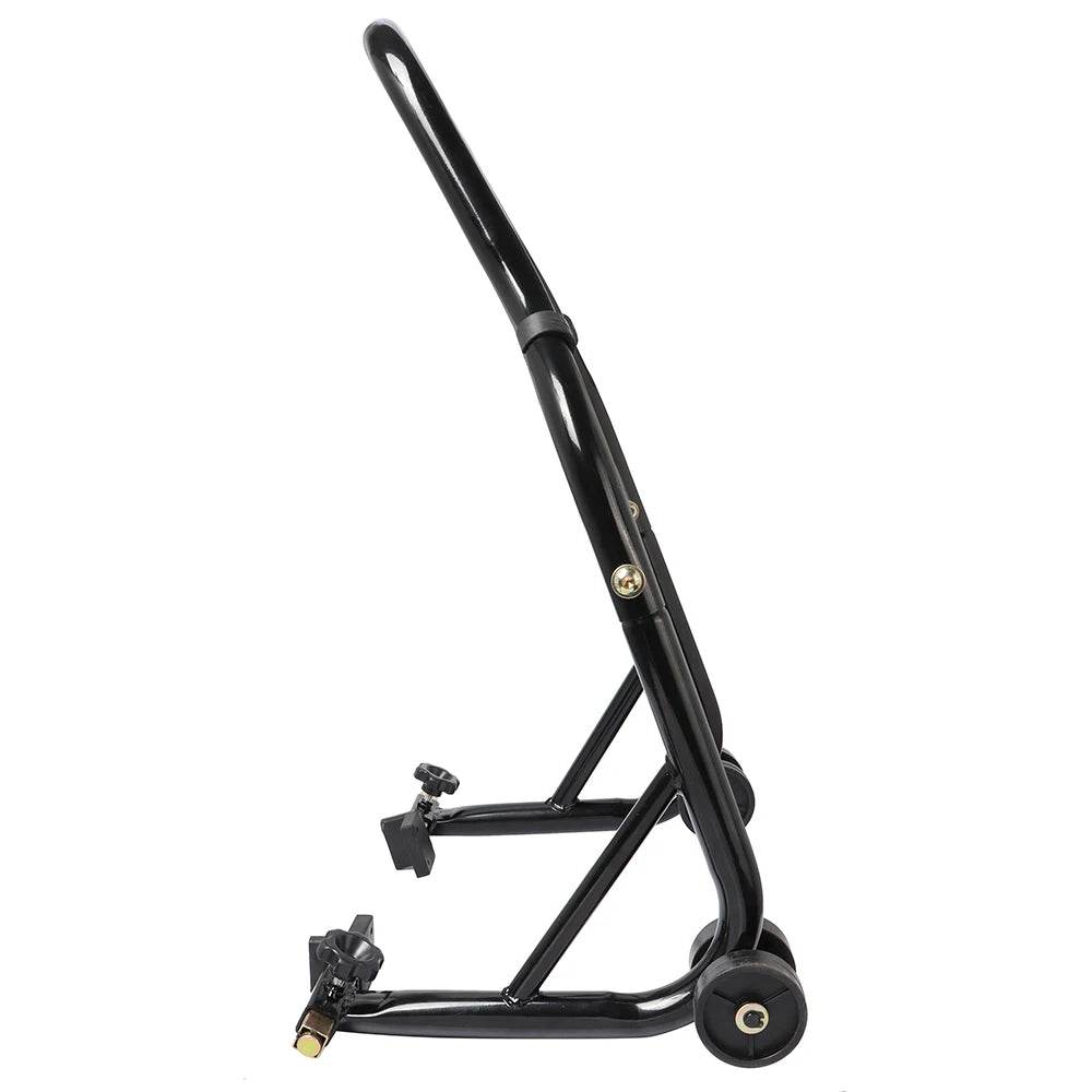 Universal Motorcycle Rear Wheel Stand - Durable Black Auto Wheel Support Frame for Harley, Suzuki & All Bikes, Tire Repair Tool - One-Sake.com